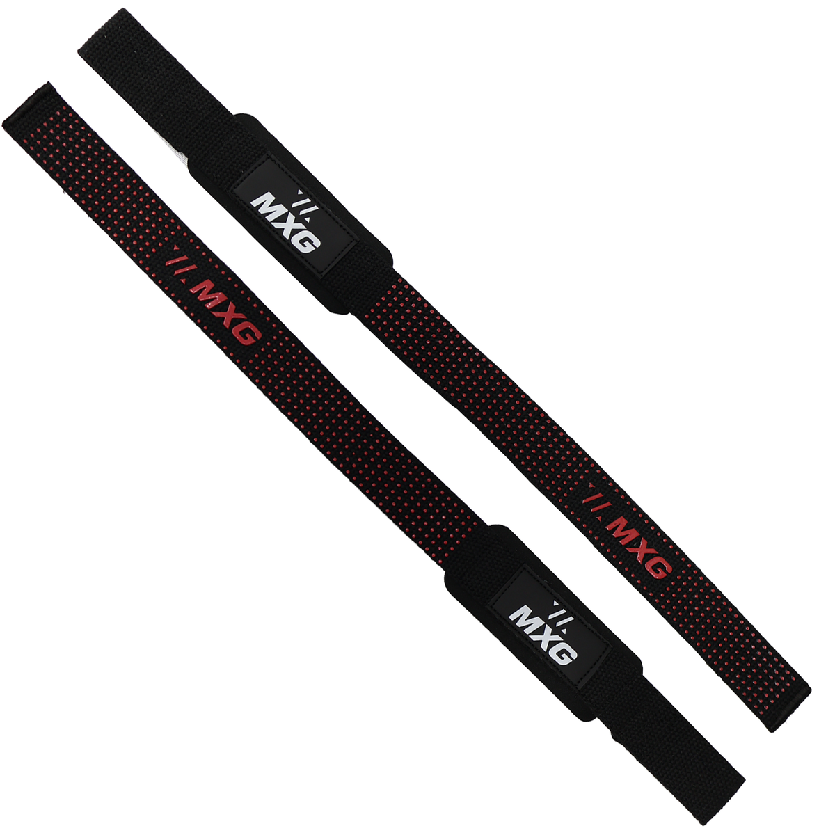 Gripcore Weightlifting Straps – Silicone Grip Cotton with 5mm Neoprene Padding