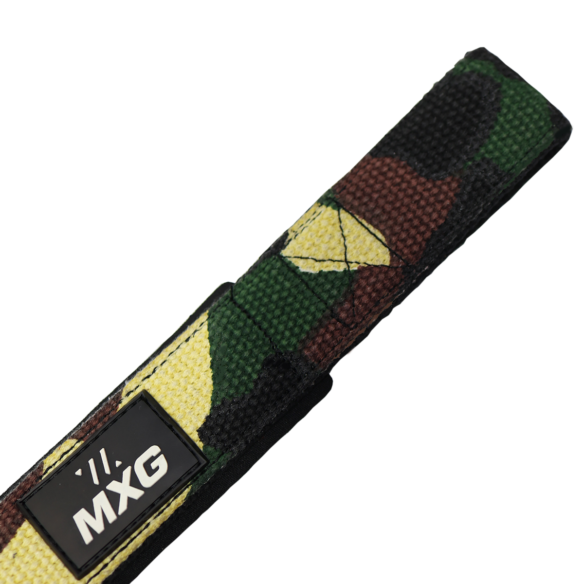 Omnis Double Weightlifting Straps – Camo & Black Sublimated Cotton Webbing