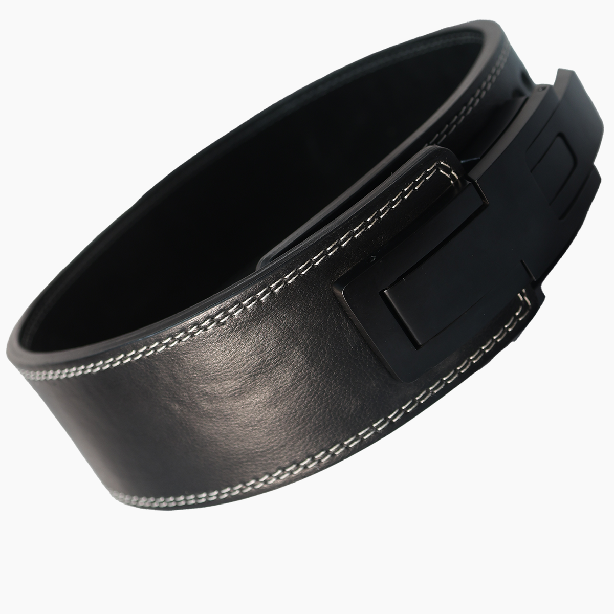 Titan 10mm Genuine Leather Lever Belt – Quick-Release Buckle
