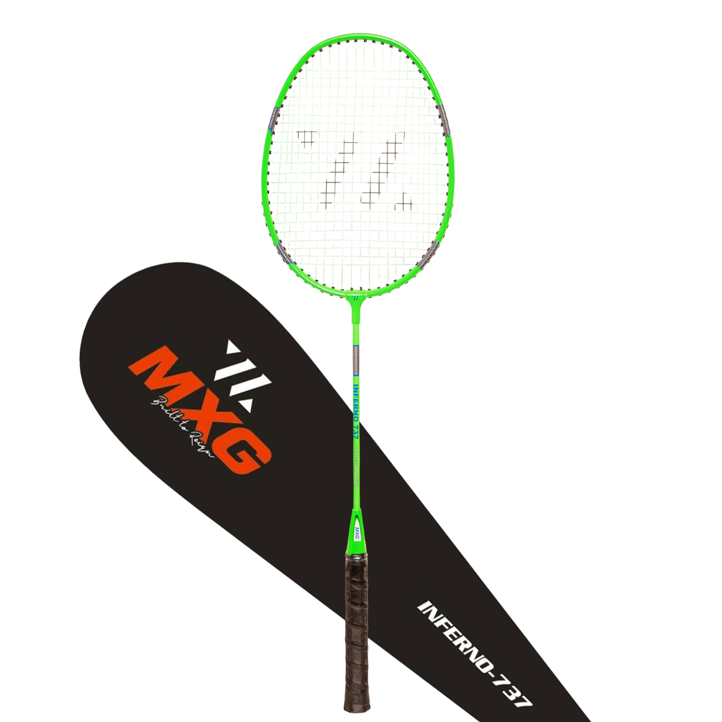 INFERNO 737 BADMINTON RACKET WITH FULL COVER
