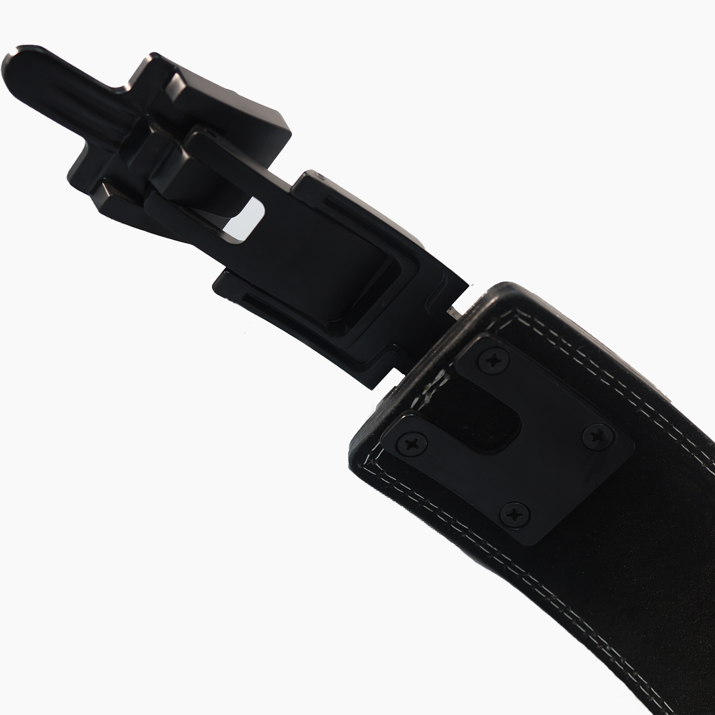 Titan 10mm Genuine Leather Lever Belt – Quick-Release Buckle